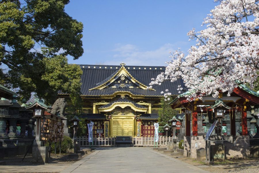 The main hall of Ueno Tōshō-gū Shrine