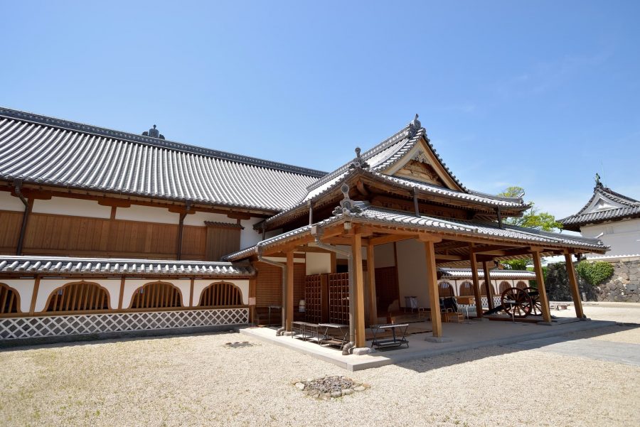 Exterior of the Saga Castle History Museum.
