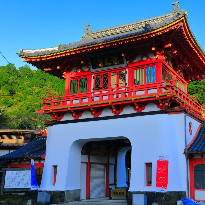 Ureshino Onsen's public bathhouse building (Siebold no Yu).